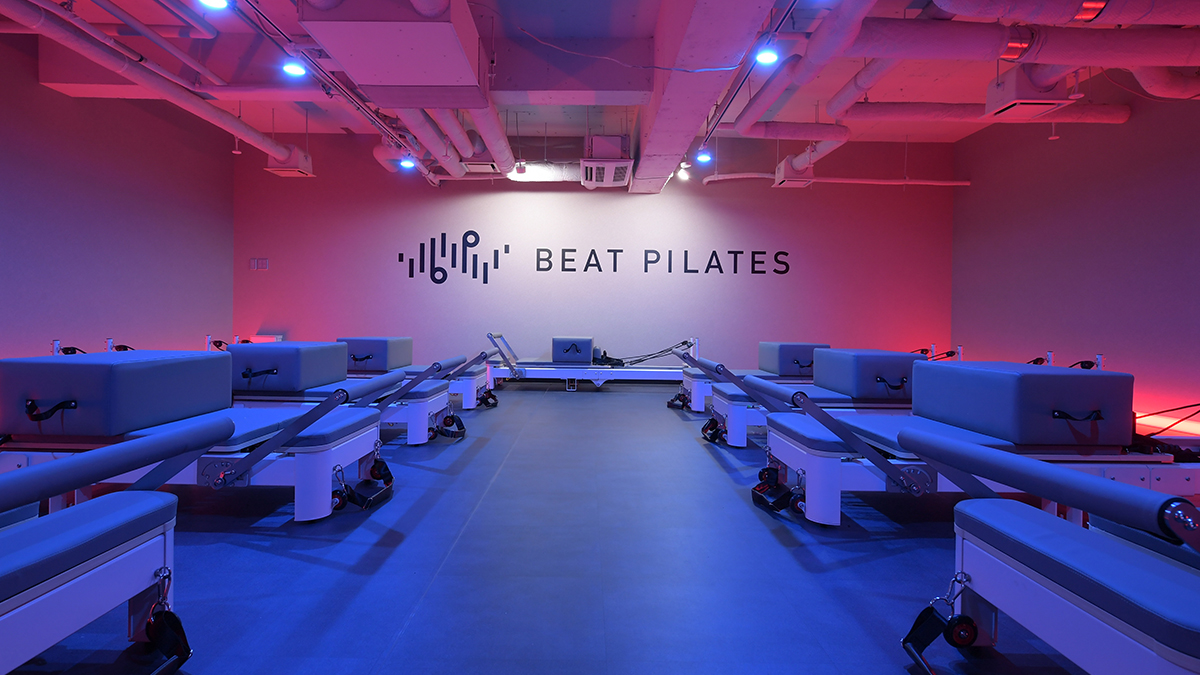 Beat Pilatesのスタジオ内の様子