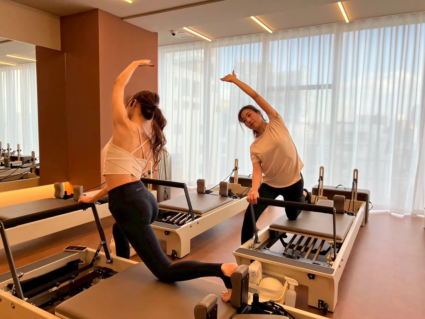 「theSILK 浅草店」での体験レッスンの様子