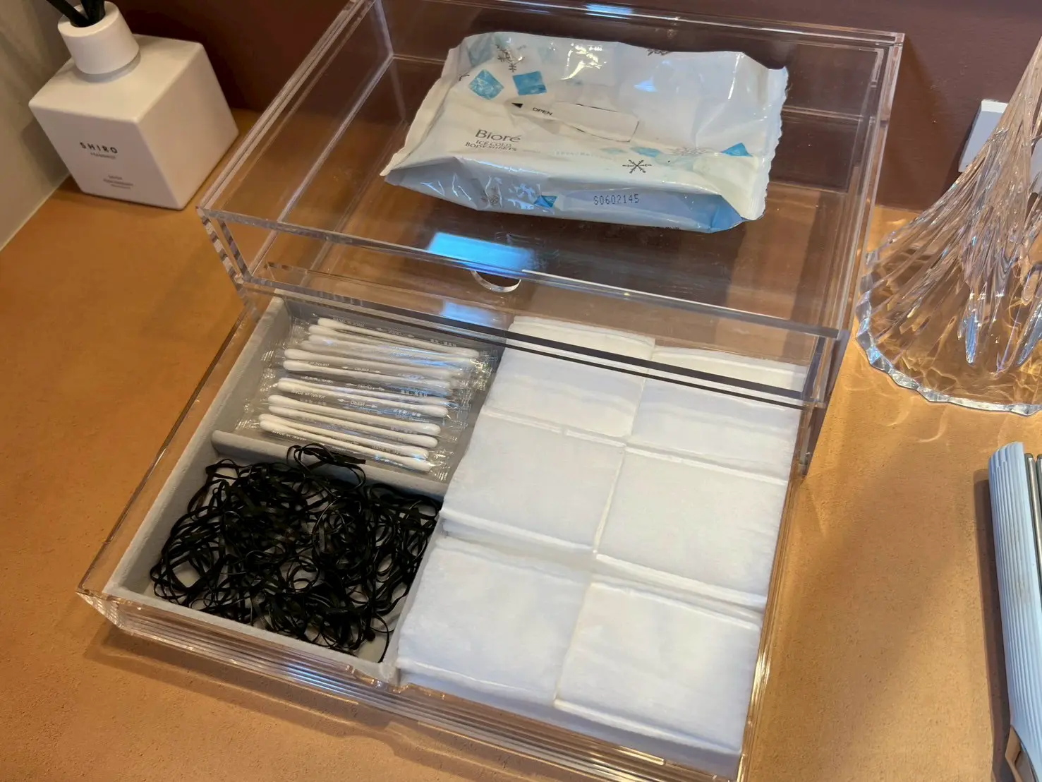 theSILK浅草店のピラティススタジオ内の画像(パウダールーム)