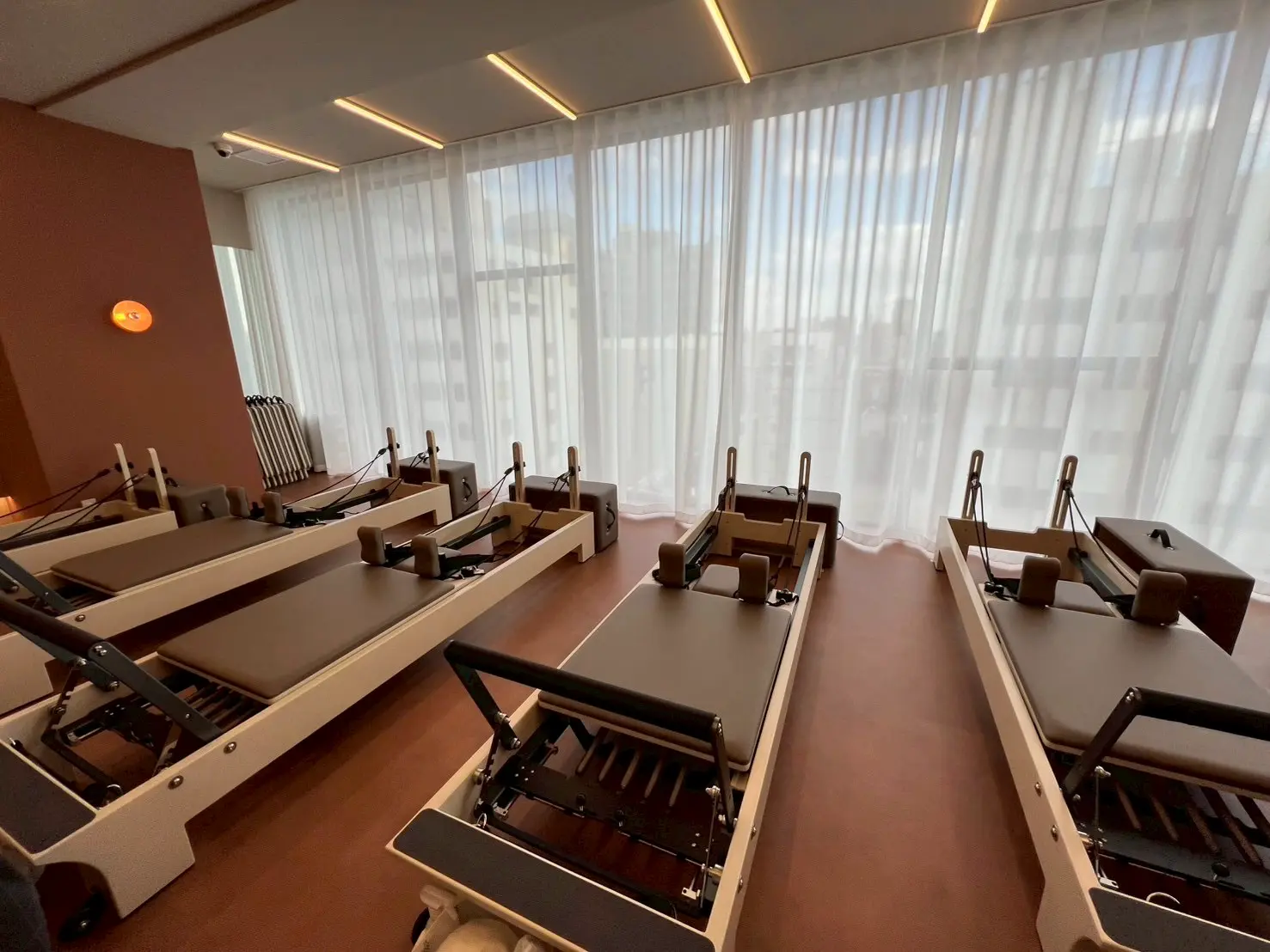 theSILK浅草店のピラティススタジオ内の画像