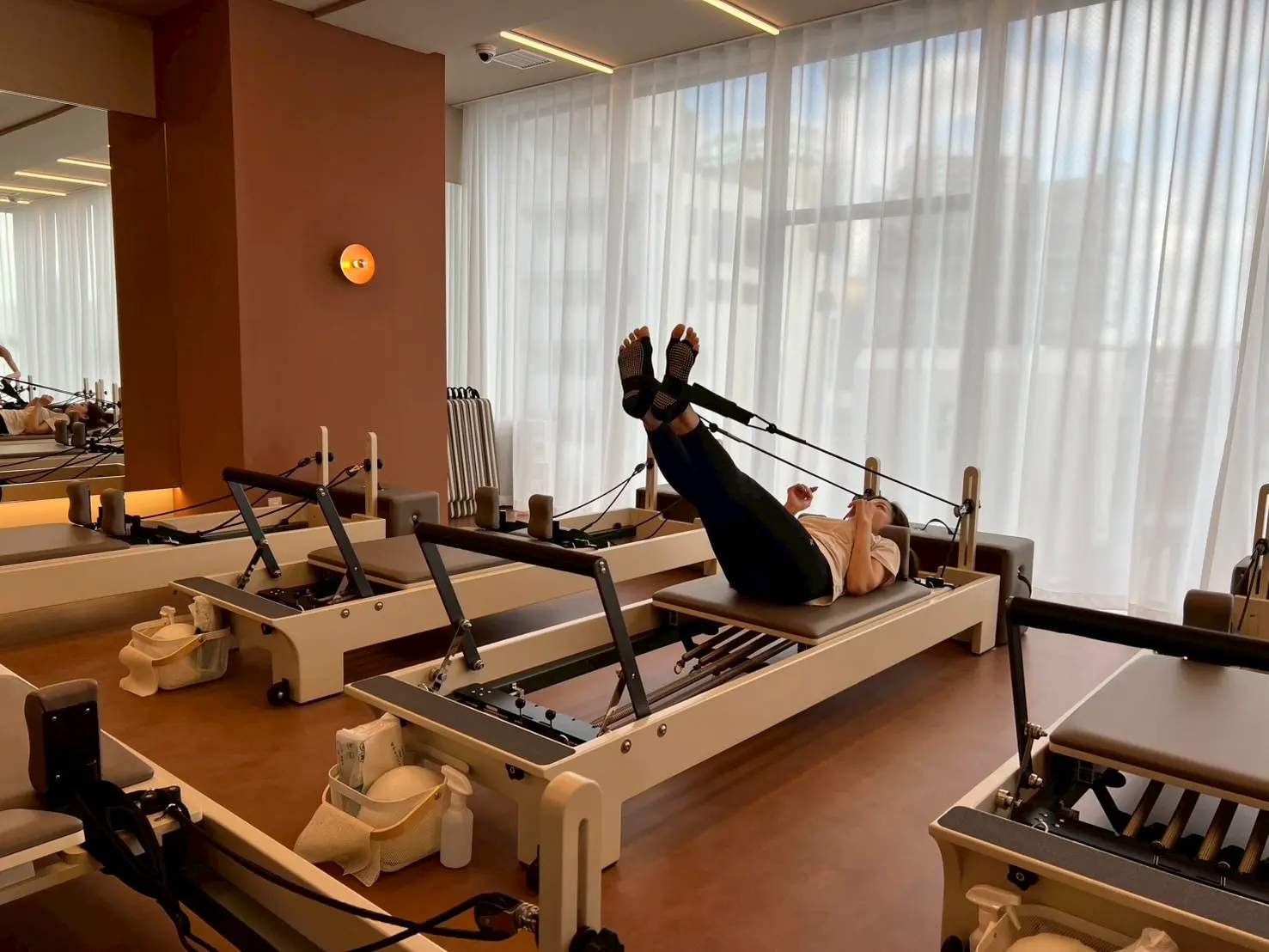 「theSILK 浅草店」での体験レッスンの様子