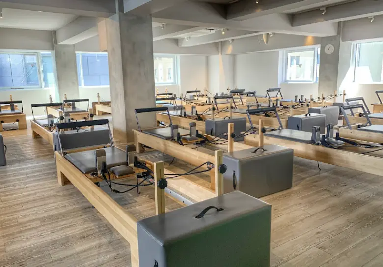 ピラティスK銀座店のスタジオ内画像