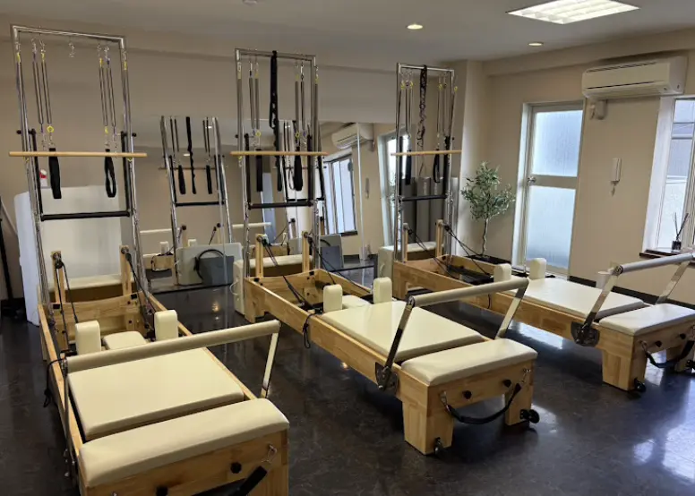 ピラティスMee竹ノ塚店のスタジオ内の様子