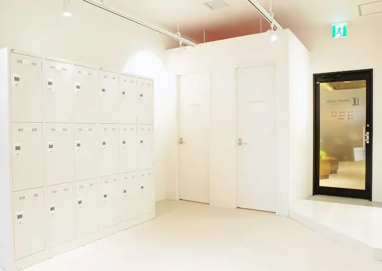 URBAN CLASSIC PILATES 巣鴨店のロッカースペース