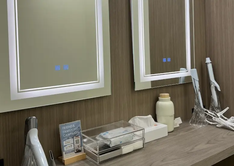 the SILK 巣鴨店のパウダースペース