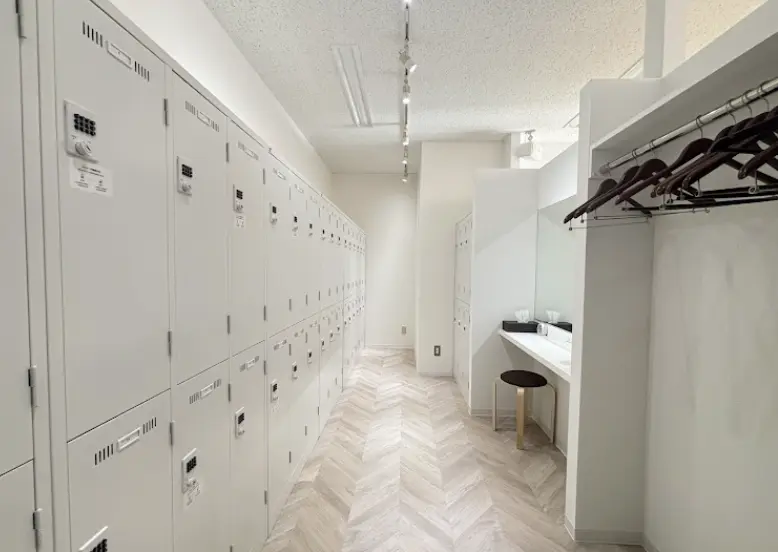 zen place ピラティス 荻窪 のロッカールーム