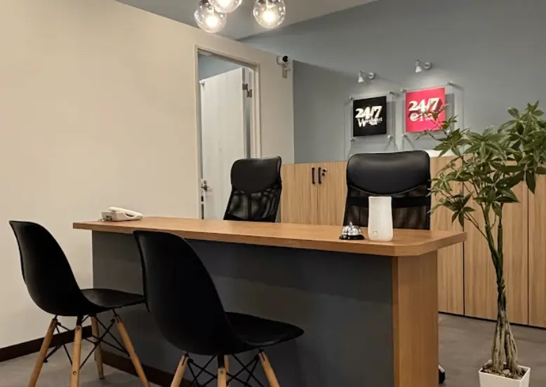 24/7ピラティス 上野店のエントランス