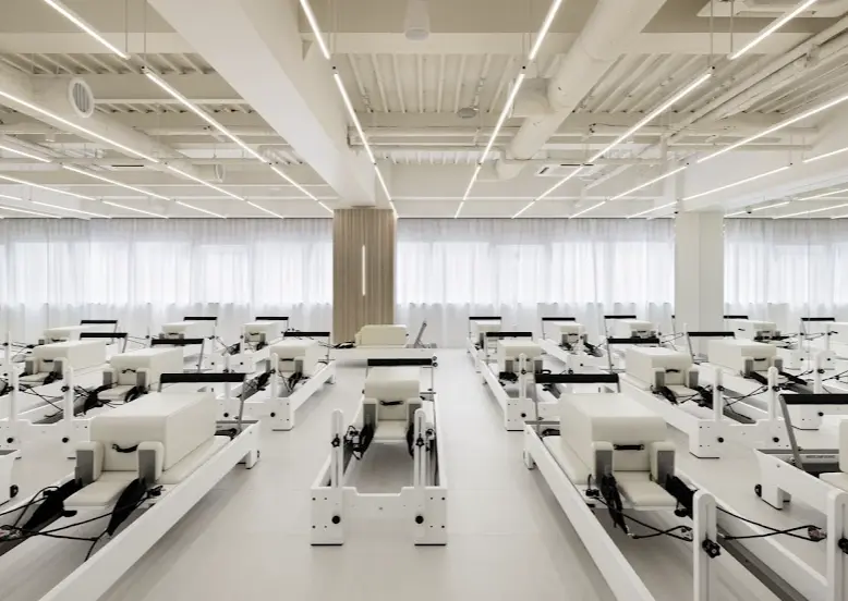 theSILK上野店のスタジオ内