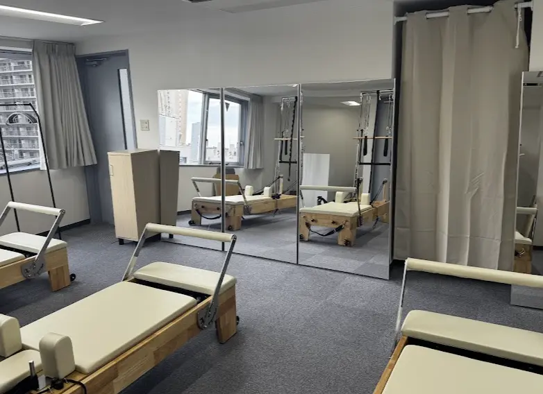 Pilates Mee 大井町店のスタジオ内