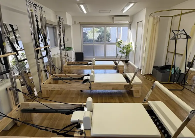 Pilates Mee仙川店のスタジオ内