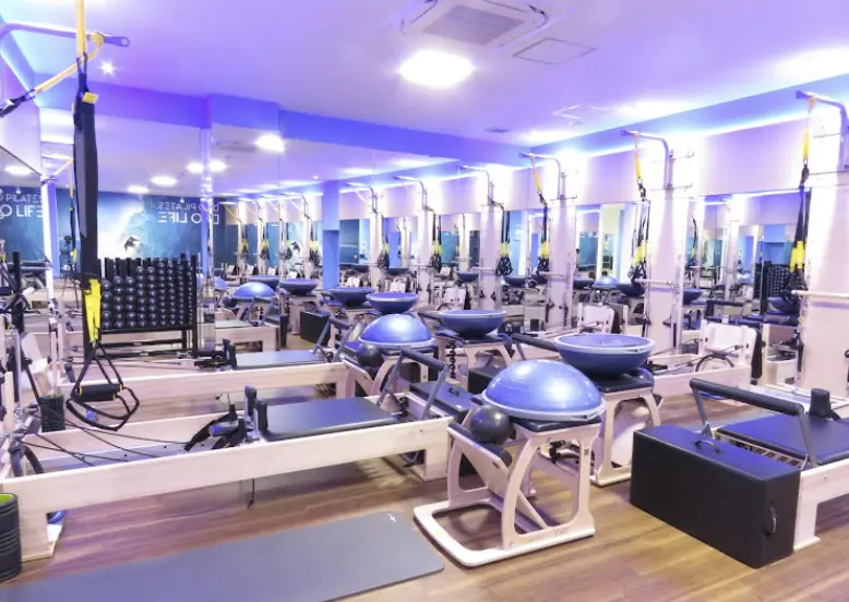 CLUB PILATES 代官山店のスタジオ内