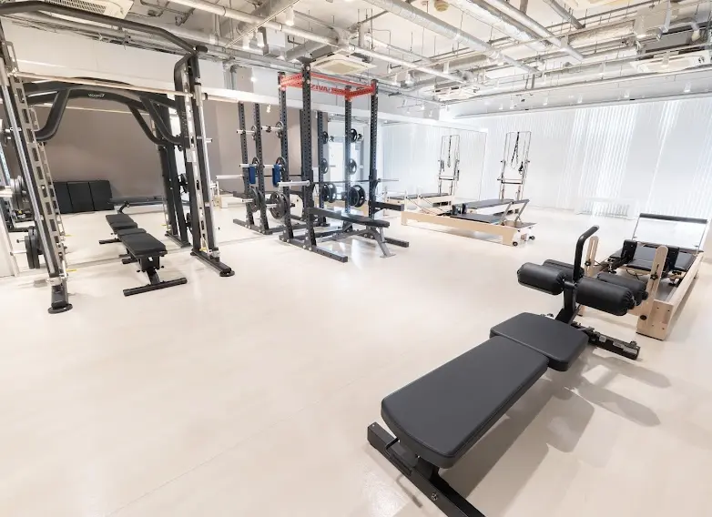 BREST PILATES & BODYMAKE 代官山のスタジオ内