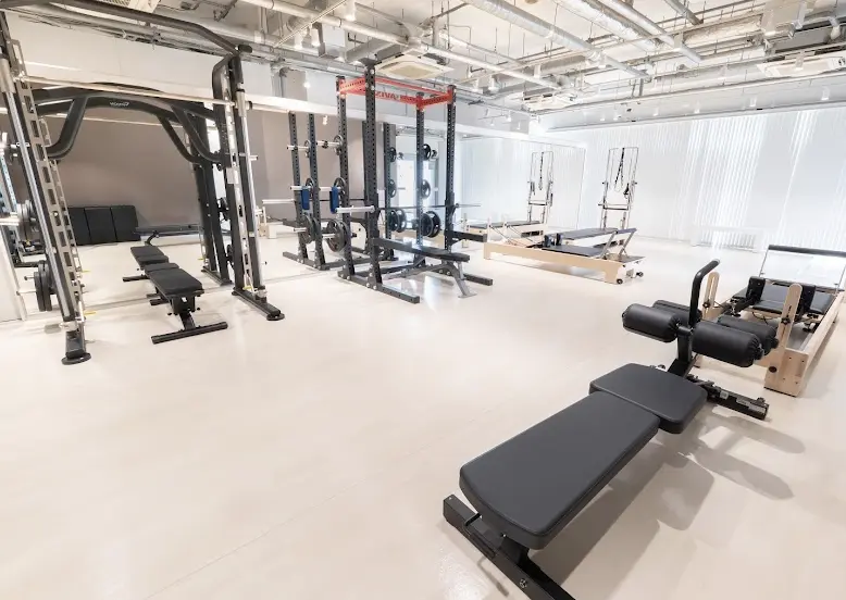 BREST PILATES & BODYMAKE 代官山のスタジオ内