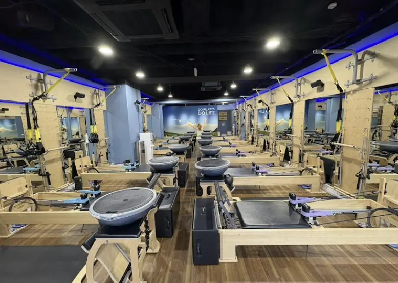 CLUB PILATES 神楽坂店のスタジオ内