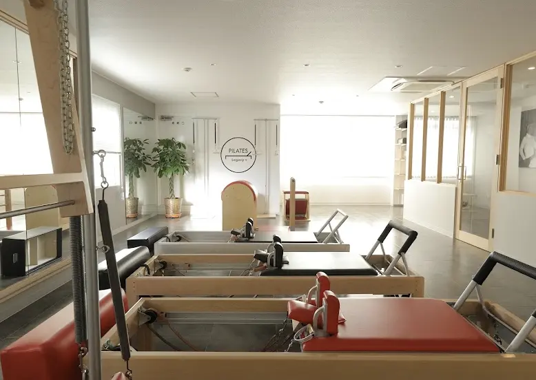 ピラティスレガシースタジオ東京目黒店のスタジオ内