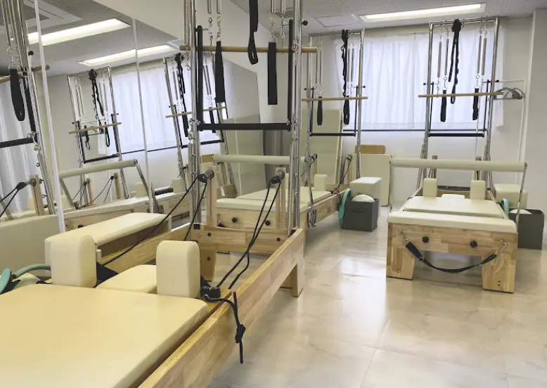 Pilates Mee 神楽坂・飯田橋店のスタジオ内