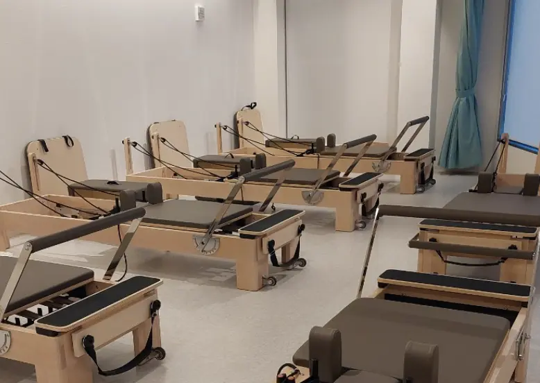 Pilates Mirror 学芸大学のスタジオ内