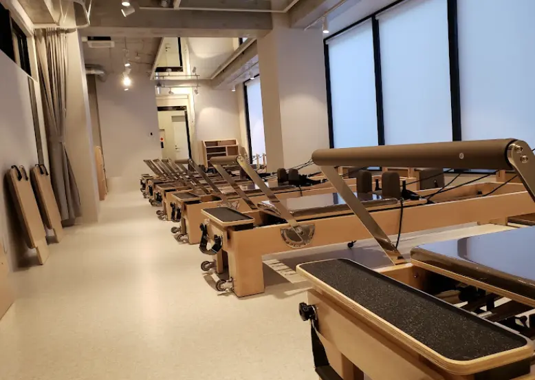 Pilates Mirror 武蔵小山のスタジオ内