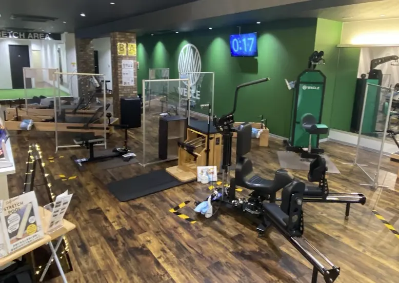 WECLE 武蔵小山店のスタジオ内