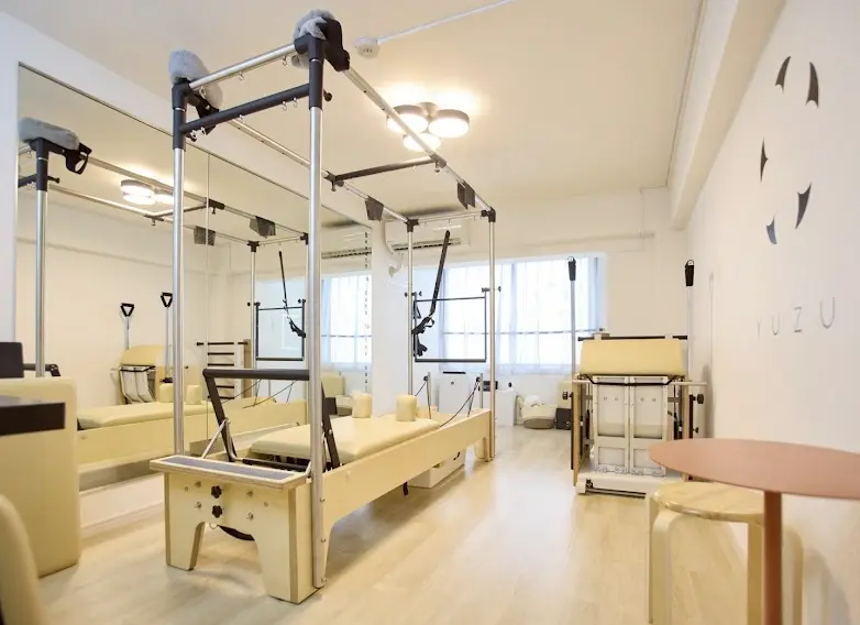 パーソナルピラティスYUZU中野店のスタジオ内