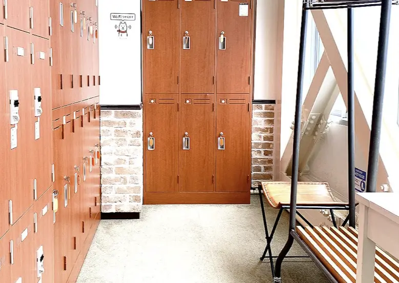 zen place pilates 中目黒店のロッカールーム