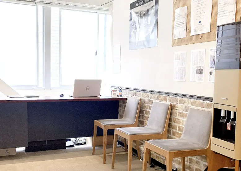 zen place pilates 中目黒店のエントランス