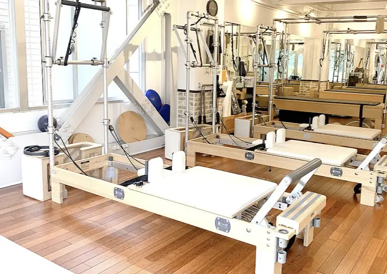 zen place pilates 中目黒店のスタジオ内