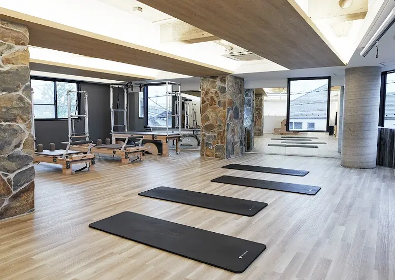 zen place ピラティス 成城学園前のスタジオ内